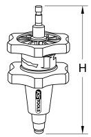 Kühlsystemadapter, Ø 17-37 mm