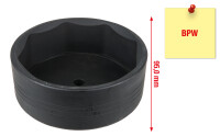 Achsmuttern-Schlüssel für BPW, 8-kant, 120mm