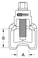 Vibro-Impact Universal-Kugelgelenk-Abzieher-Glocke 39 x...