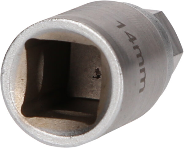 Adapter von 14 mm Außensechskant auf 1/2" Außenvierkant