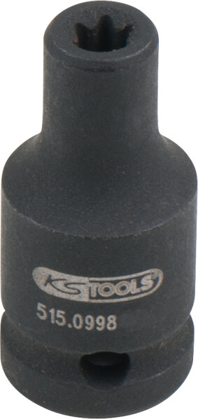 1/4" Torx-E-Kraft-Stecknuss, kurz, E4