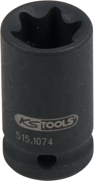 1/4" Torx-E-Kraft-Stecknuss, kurz, E12