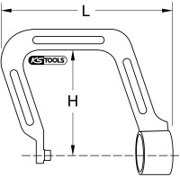 Bügel, klein, für Fastdrill