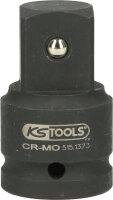 3/4" Kraft-Stecknuss-Adapter, 3/4"F x 1"M