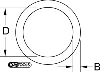 3/4" O-Ring, für Stecknuss 17-49mm