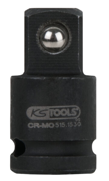 1/4" Kraft-Stecknuss-Adapter, 1/4"F x 3/8"M