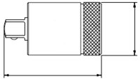 3/8" Drehmomentbegrenzer für Zündkerzen, 18Nm