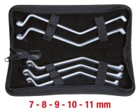 Bremsen-Entlüftungsschlüssel-Satz, 5-tlg, 7-11mm