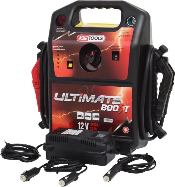 12 V Batterie-Booster, mobiles Starthilfegerät 850 A