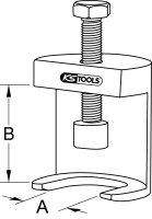 Universal Scheibenwischarm-Abzieher mit Abziehgabel, M8x23