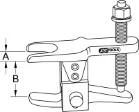 Universal-Kugelgelenk-Ausdrücker, 18-24mm