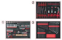 Universal-Systemeinlagen-Satz für 3 Schubladen mit...