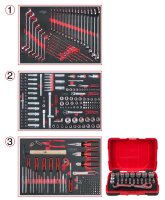 Universal-Systemeinlagen-Satz für 3 Schubladen mit...
