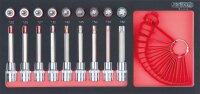 SCS CHROMEplus 1/2" Bit-Stecknuss-Satz, Torx, 19-tlg...