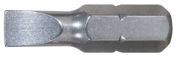 1/4" EDELSTAHL Bit Schlitz, 25mm, 3mm