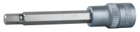 1/2" Bit-Stecknuss Innensechskant, lang, 9mm