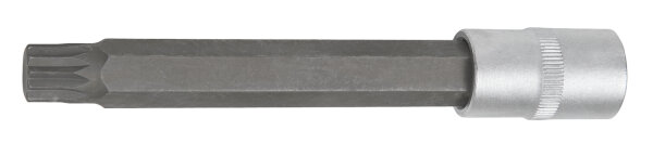 1/2" Bit-Stecknuss XZN M8, Länge 140 mm