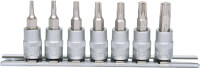 1/4" Bit-Stecknuss-Satz Torx, 7-tlg, T10-T40