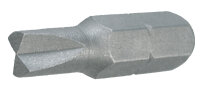 1/4" Doppelkeil-Bit # 1, 25mm, S2