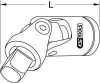 3/4" Kardangelenk, 115,0 mm