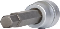 3/4" Bit-Stecknuss Innensechskant, lang, 14 mm