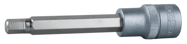 3/4" Bit-Stecknuss Innensechskant, lang, 22 mm