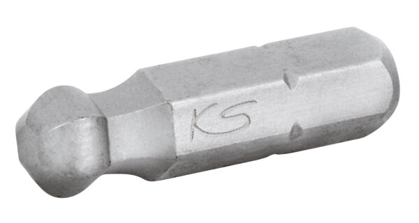 1/4" Bit Innensechskant, 25mm, Kugelkopf, 7/64", 5er Pack