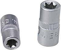 1/4" Torx-E-Stecknuss, E4