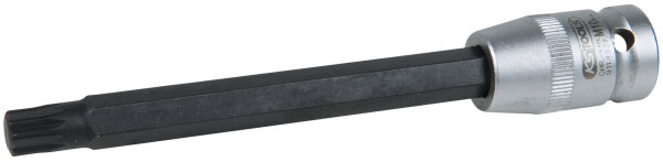 1/2" Bit-Stecknuss für Vielzahn (XZN®)-Schrauben M10, Länge 140 mm, phosphatiert