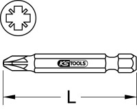 1/4" Bit PZ, 75mm, PZ1