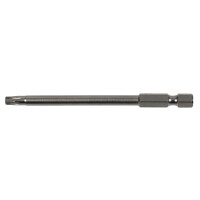 1/4" Torx-Bit T15, 89mm lang, m.Bohrung