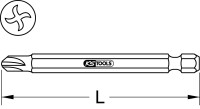 1/4" Bit Torq-Set®, 75mm, #2