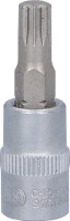 1/4" Bit-Stecknuss XZN, M6