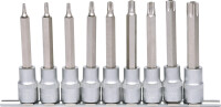 1/2" Bit-Stecknuss-Satz, lang, 9-tlg, TB20-TB60 mit...