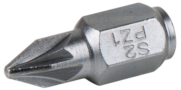 1/4" Mini-Bit für Kreuz-Schlitz-Schrauben PZ 0, 18 mm