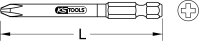 1/4" TORSIONpower Bit, 75mm, PH1