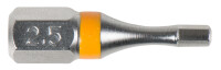 1/4" TORSIONpower Bit Innen6kant, 25mm, 2,5mm