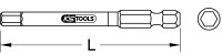 1/4" TORSIONpower Bit Innen6kant, 75mm, 3mm