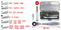 1/4" CHROMEplus Bit-Satz, 31-tlg