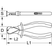 BERYLLIUMplus Vornschneider 175mm