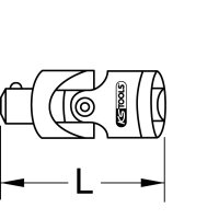 BERYLLIUMplus Kardangelenk 1/4"