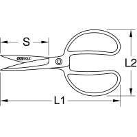 BERYLLIUMplus Vielzweckschere 210 mm