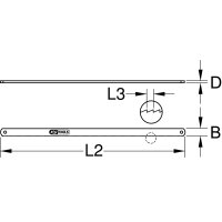 BERYLLIUMplus Sägeblatt für Bügelsäge 300 mm