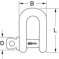 BERYLLIUMplus Schäckel 37x78 mm