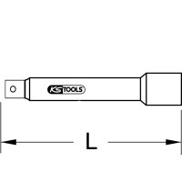 BRONZEplus Verlängerung 1" 400 mm