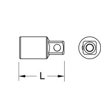 BRONZEplus Reduzierstück 1" - 3/4"