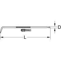 BRONZEplus Reißnadel, 225mm