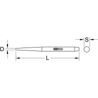 BRONZEplus Zugdorn, 110mm