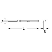 BRONZEplus Splinttreiber, 3 mm