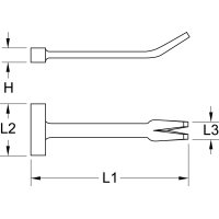 BRONZEplus Verschlagöffner 230 mm